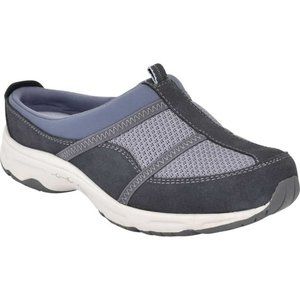 Easy Spirit Women's Size 10 Wide Slip On Shoes Argyle Mule Blue NEW In Box US